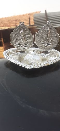 Customer photo review of Lakshmi Ganesha Heart Diya