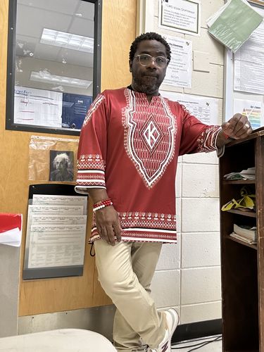 Customer photo review of Dashiki Shirt- Kappa Alpha Psi-Final sale
