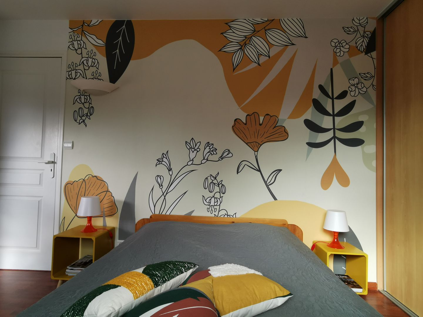 Customer photo review of Papier peint panoramique cuisine tendance