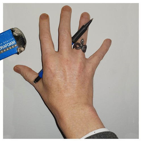 Customer photo review of Snake Ring