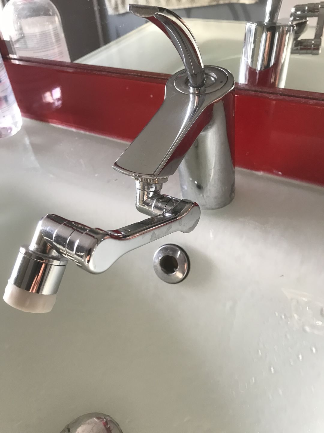 Customer photo review of Extension de Robinet Rotative (Universelle)
