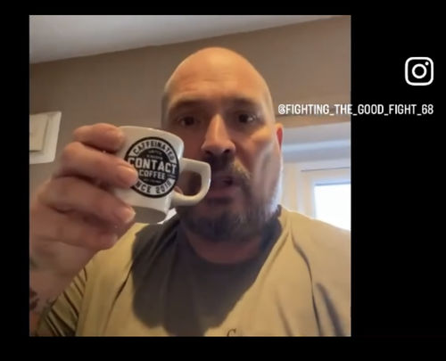 Customer photo review of Contact Coffee Club
