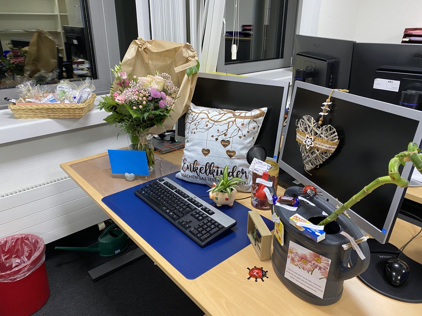 Customer photo review of Meine Enkelkinder - Großeltern-Kissen
