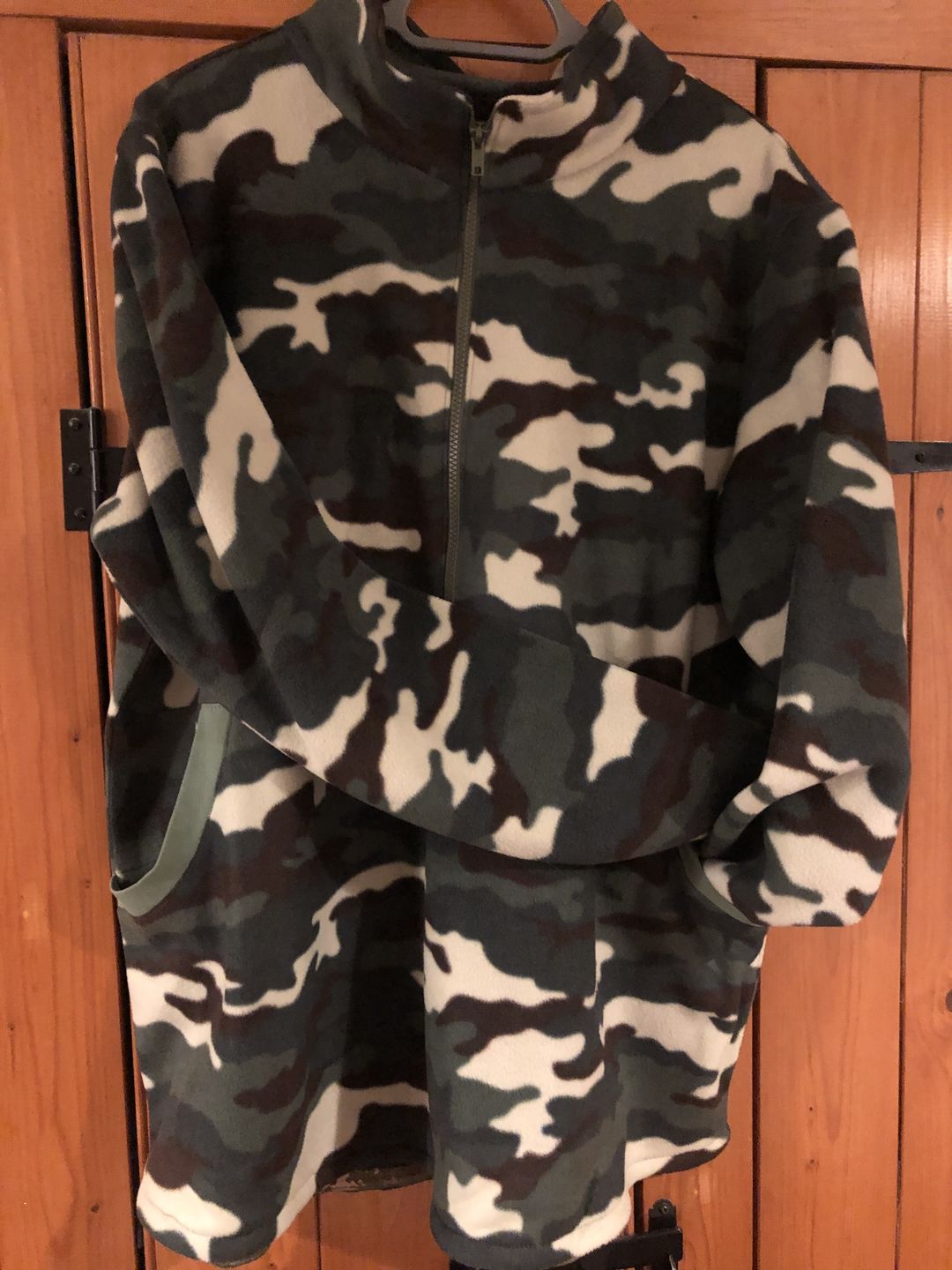 Customer photo review of Camo Anti Pill Polar Fleece Fabric