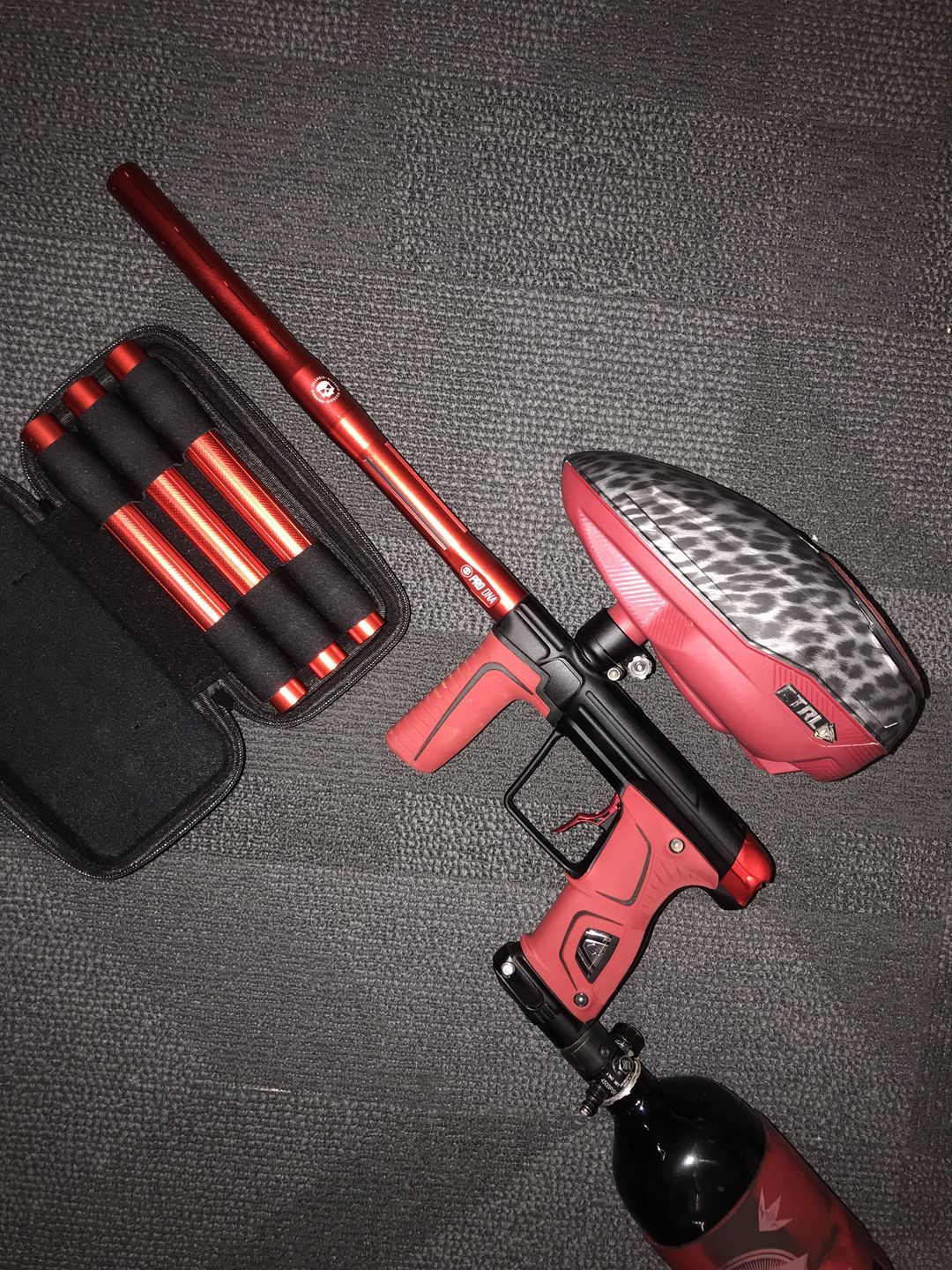 Customer photo review of PRO DNA SILENCIO™ BARREL KIT - DUST RED - COCKER THREAD