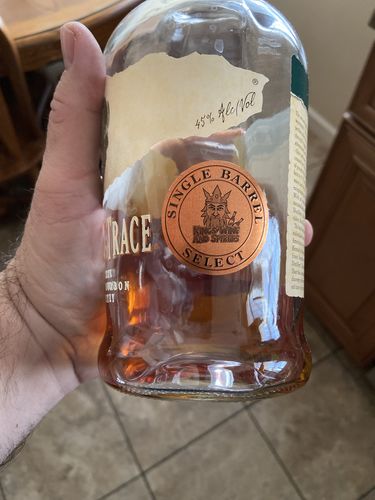 Customer photo review of Buffalo Trace Kentucky Straight Bourbon Whiskey K.W.S Single Barrel Pick Limited Edition (750ml)