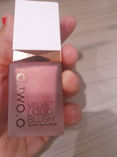 Customer photo review of O.TWO.O LIQUID BLUSH