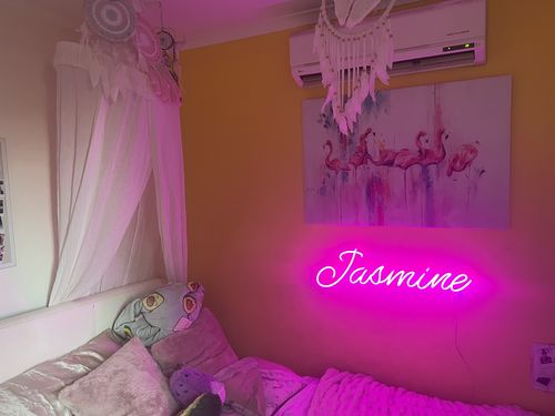 Customer photo review of Custom Neon Signs