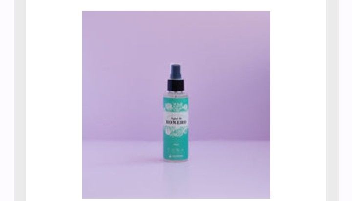 Customer photo review of Agua de Romero 120ml