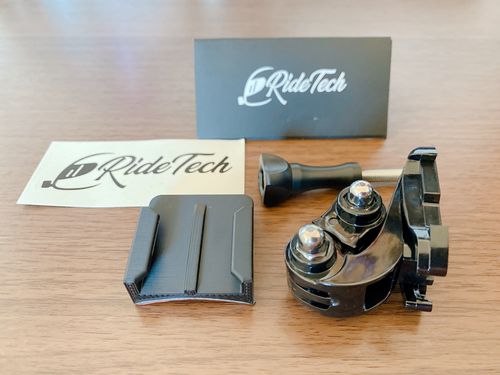 Customer photo review of Shoei RF-1400/NXR2/Z-8 Camera Mount