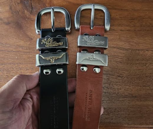 Customer photo review of “Bring your own buckle” belt