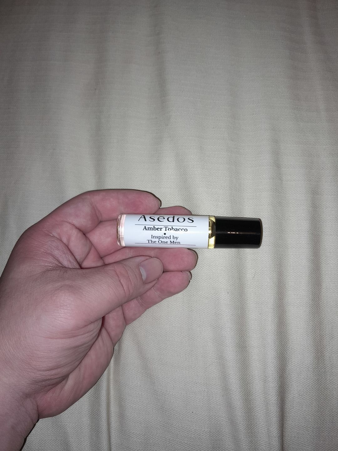 Customer photo review of AMBER TOBACCO PERFUME OIL