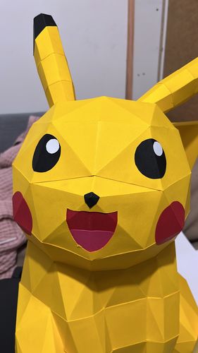 Customer photo review of Patrons Pikachu (pdf)