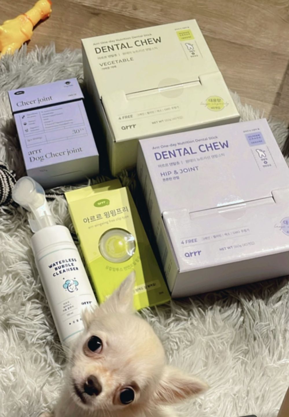Customer photo review of Dental Chew (Large Package)