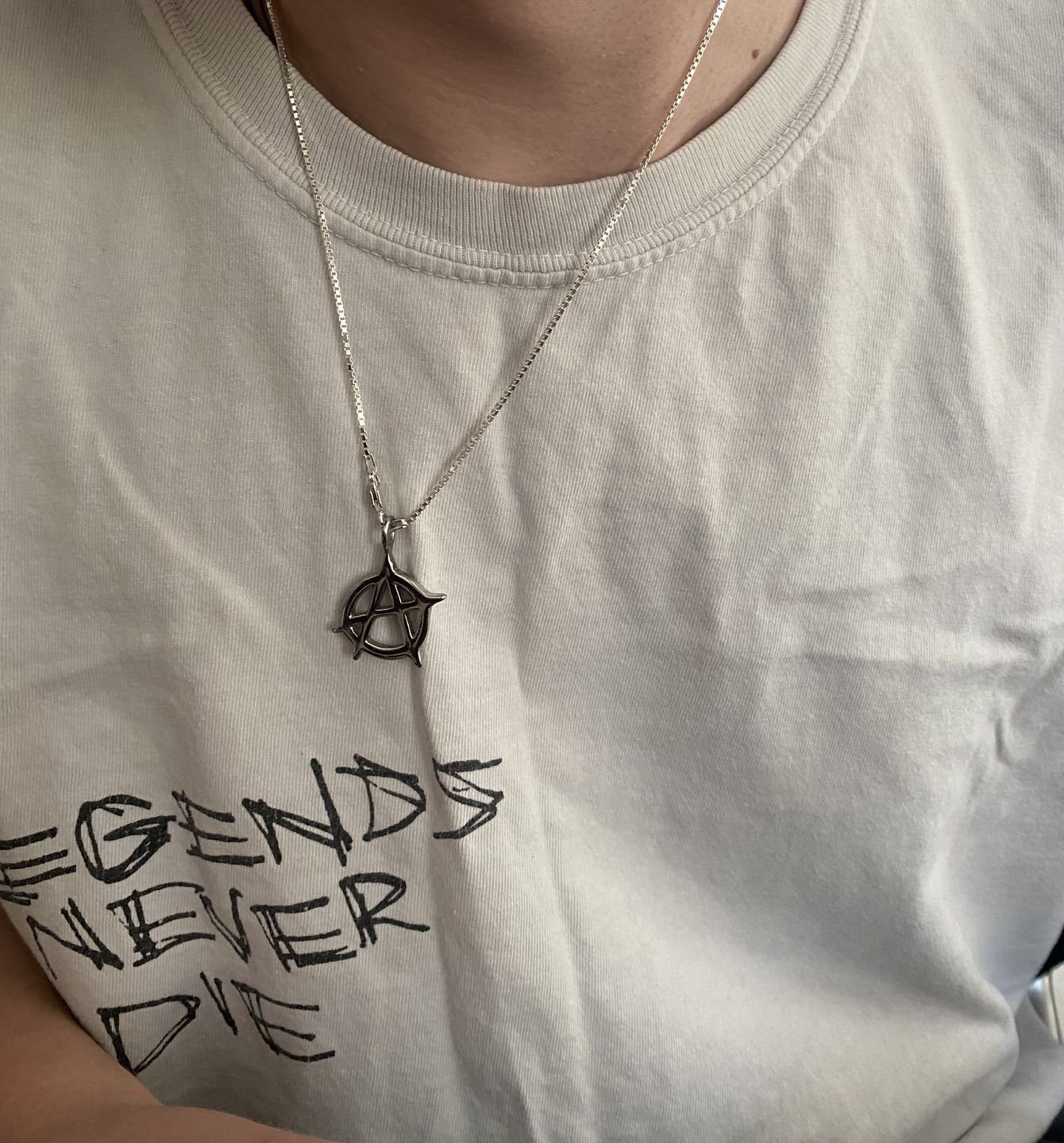 Customer photo review of ANARCHY PENDANT