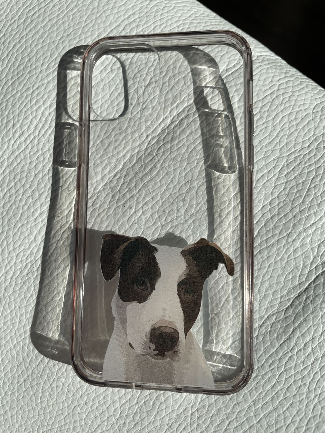 Customer photo review of Custom Pet Portrait Phone Cases