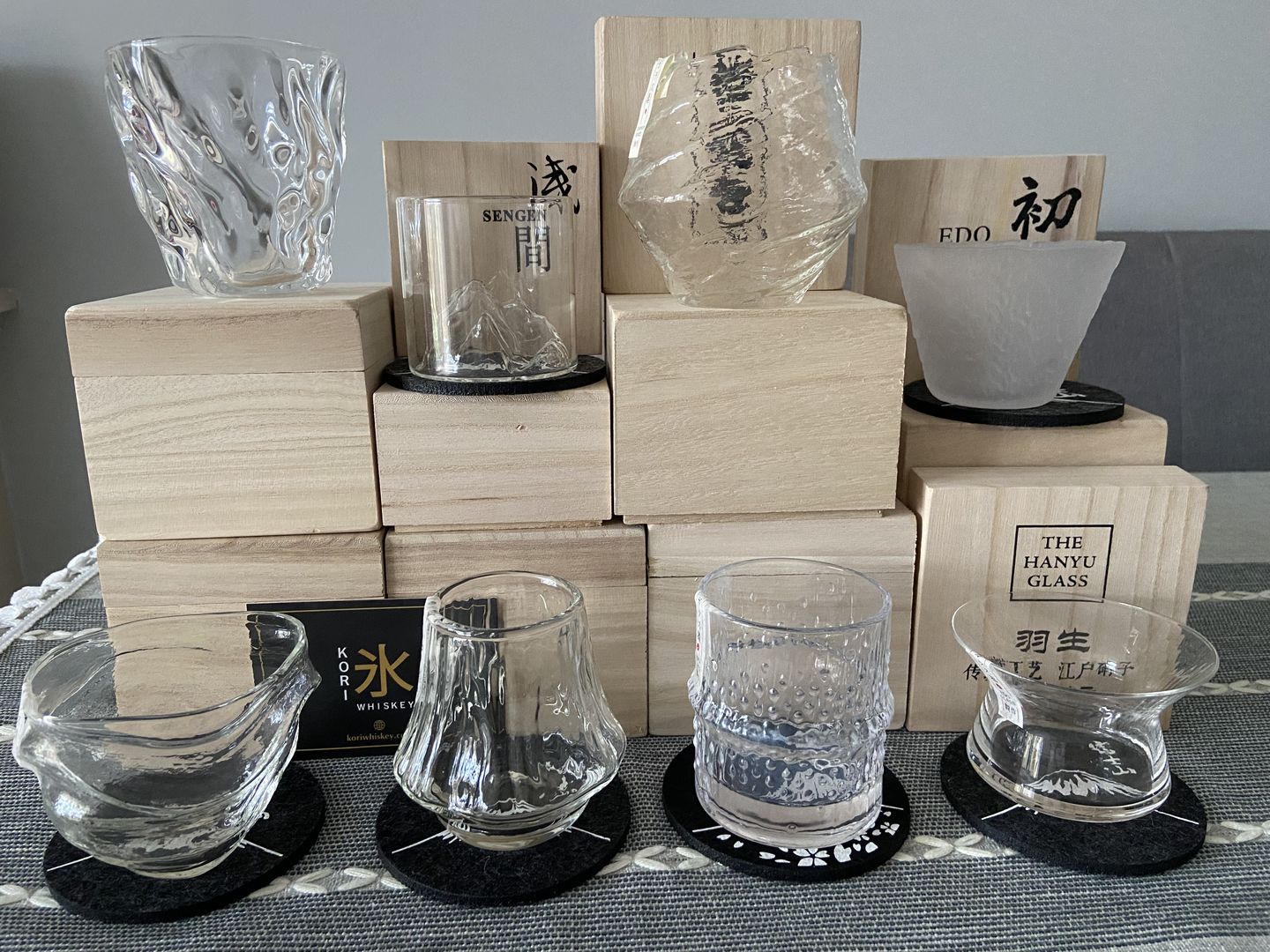 Customer photo review of Hanyu Kaori - Japanese EDO Whiskey Glass