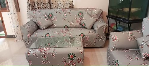 Customer photo review of Sofa Cover Maker's - Floral Sofa Covers
