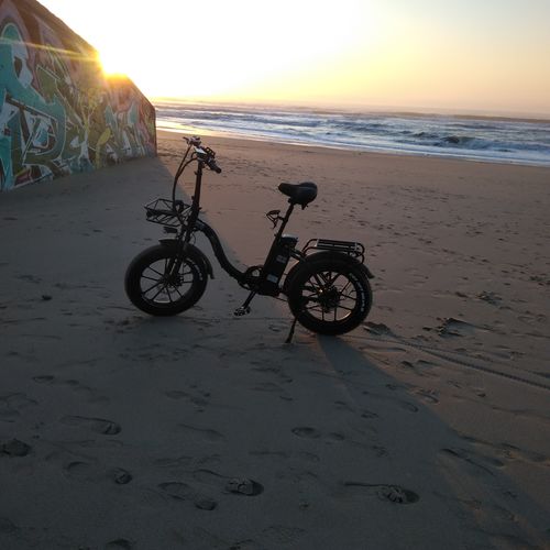 Customer photo review of CMACEWHEEL Y20 750W 20" Step-through Folding Electric Fat Bike 15Ah 45km/h 100km [Pre-order]