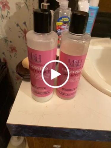 Customer video review of Black Rice Water Strengthening Shampoo & Conditioner