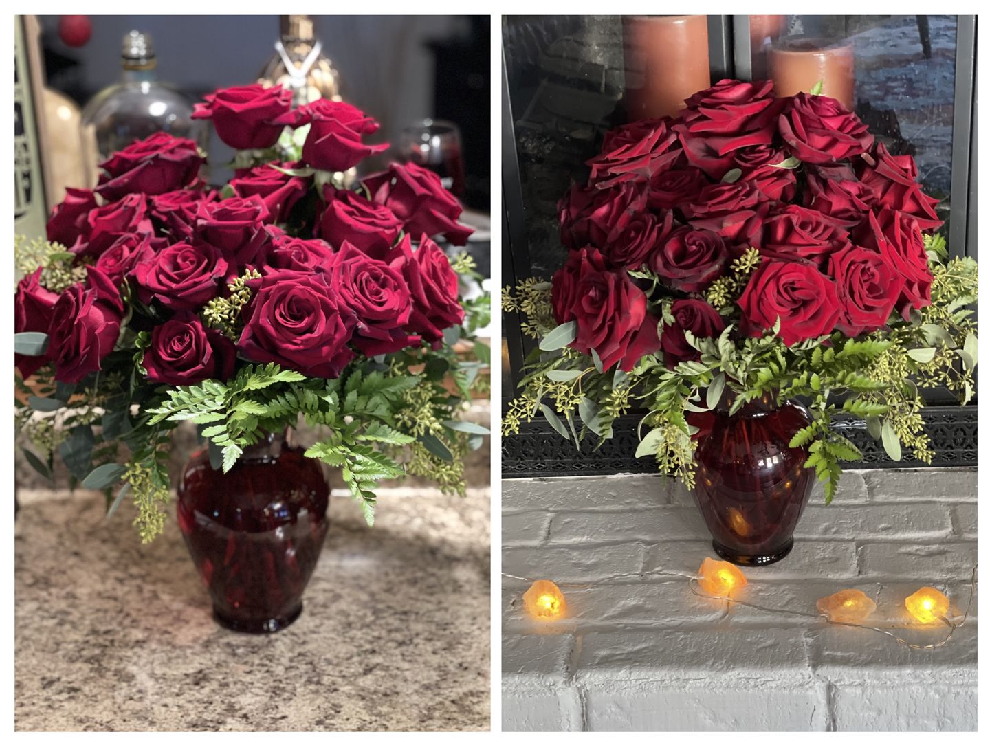 Customer photo review of Black Magic Red Rose