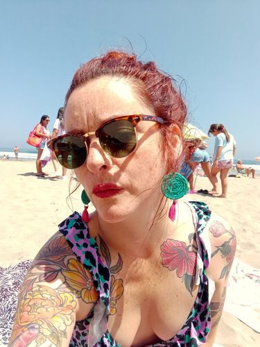 Reseña con foto de un cliente sobre Henna Jamila Hair