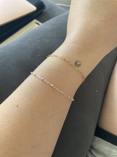 Customer photo review of Sparked - Orb Linked Chain