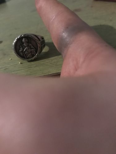 Customer photo review of Lost Soul Ring (Silver)