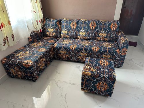 Customer photo review of Sofa Cover Maker's - Floral Sofa Covers