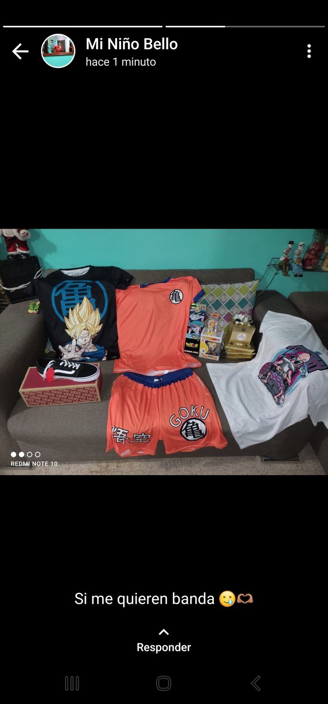 Customer photo review of Pijama Dragon Ball Goku Uniforme