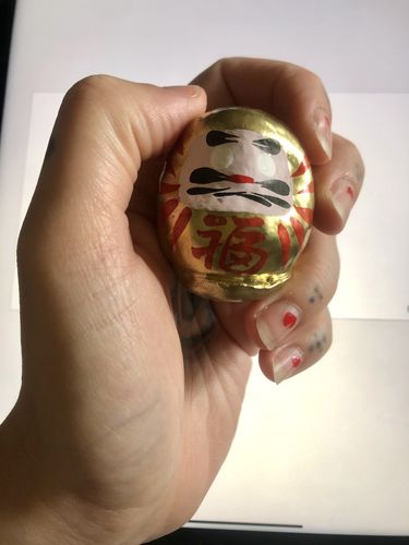 Customer photo review of Lot 4 Daruma Japonais - 4,5 cm