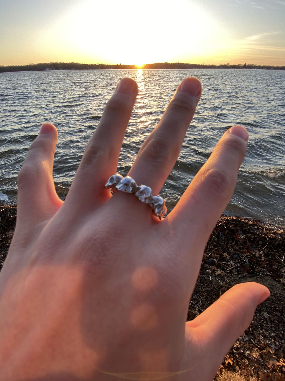 Customer photo review of 10 STAGES OF ADDICTION RING