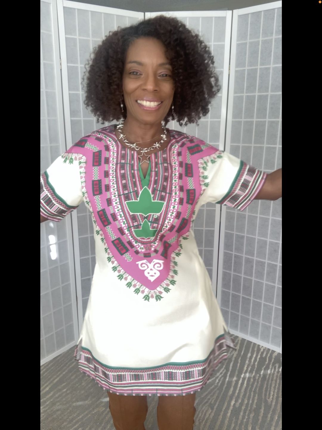 Customer photo review of Dashiki Shirt- AKA