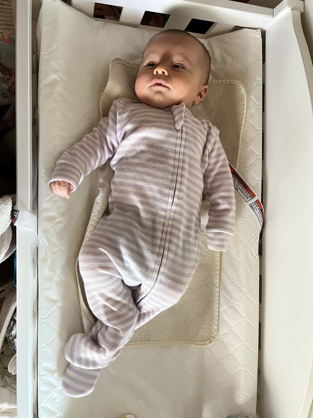 Customer photo review of Footie Pajamas, Merino Wool, Blush