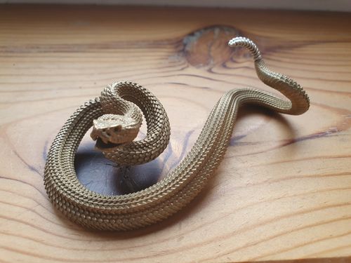 Customer photo review of Rattlesnake Pen Holder