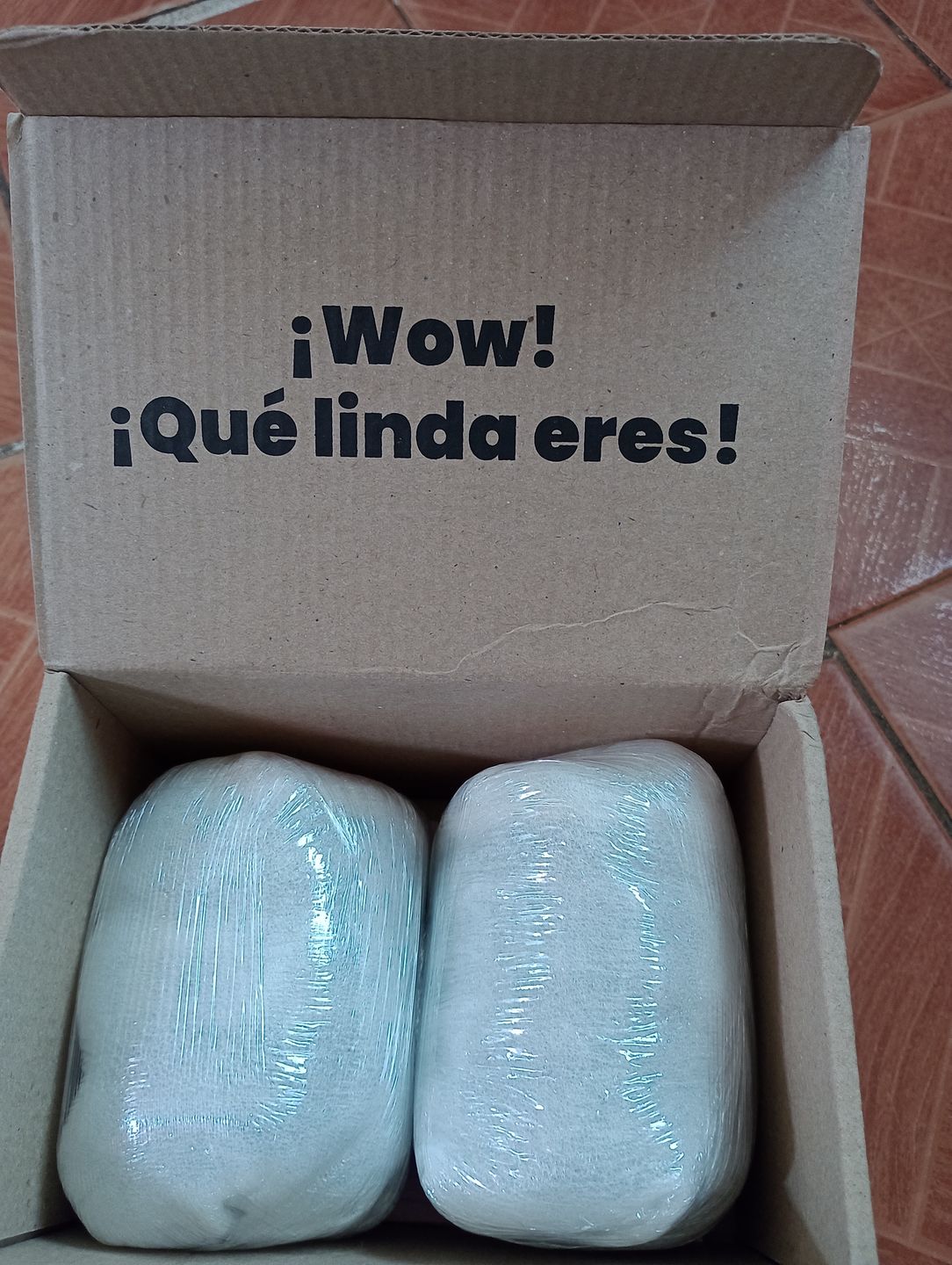 Customer photo review of Kit de 2 tarros de cera con envío gratis mx