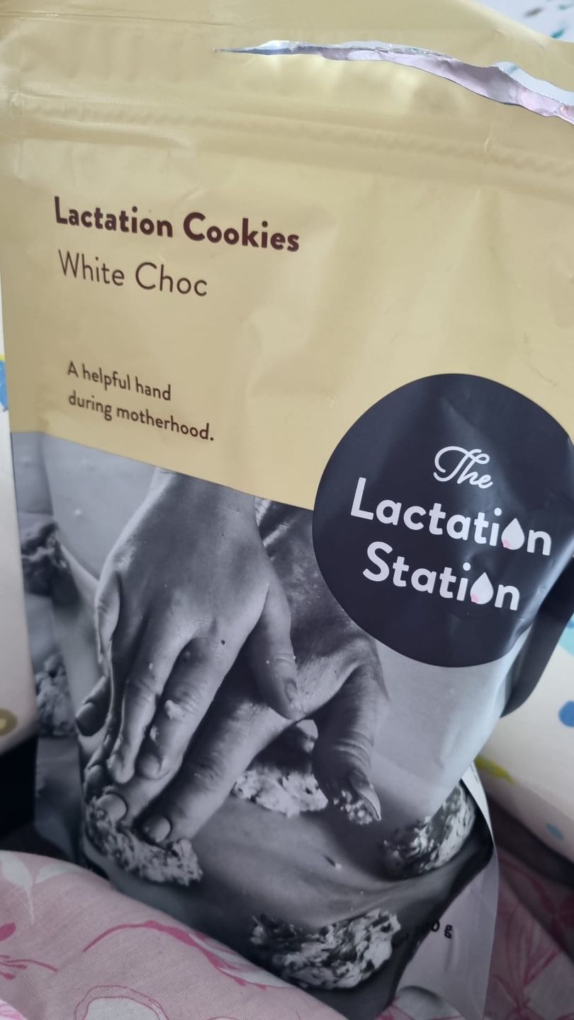 Customer photo review of White Choc Lactation Cookies