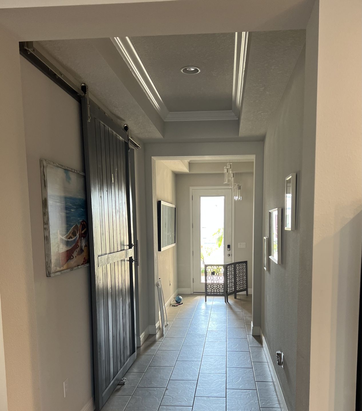 Customer photo review of Clear 1 Lite Glass and Frame Kit (Tall Full Lite)