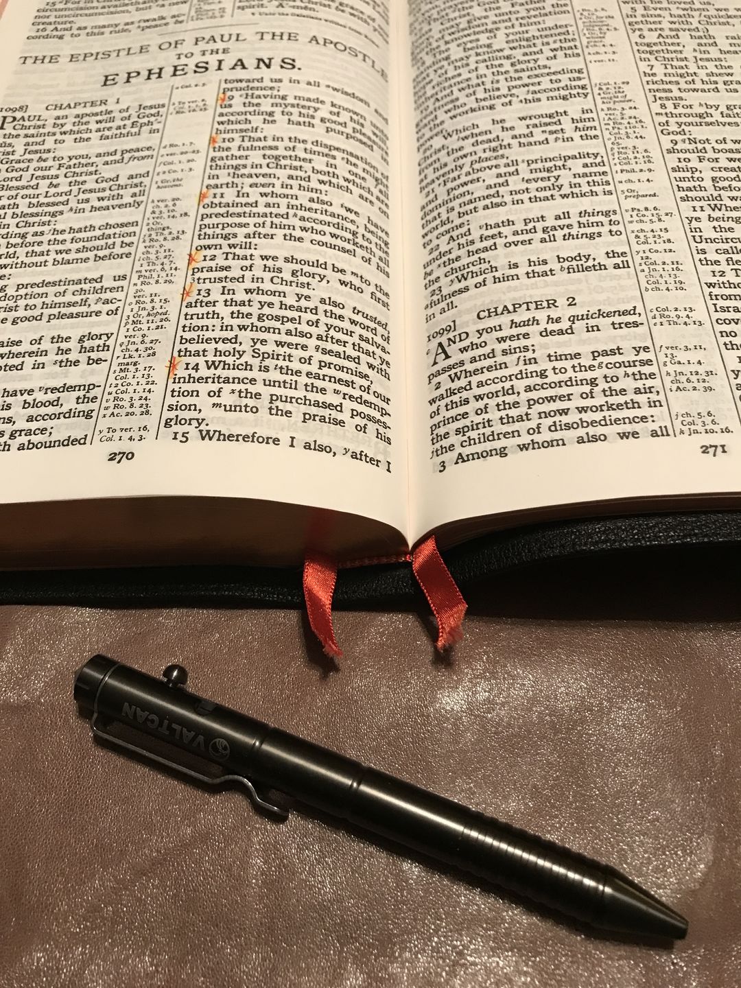 Customer photo review of Valtcan Titanium EDC Pen Gear for EDC Space Black