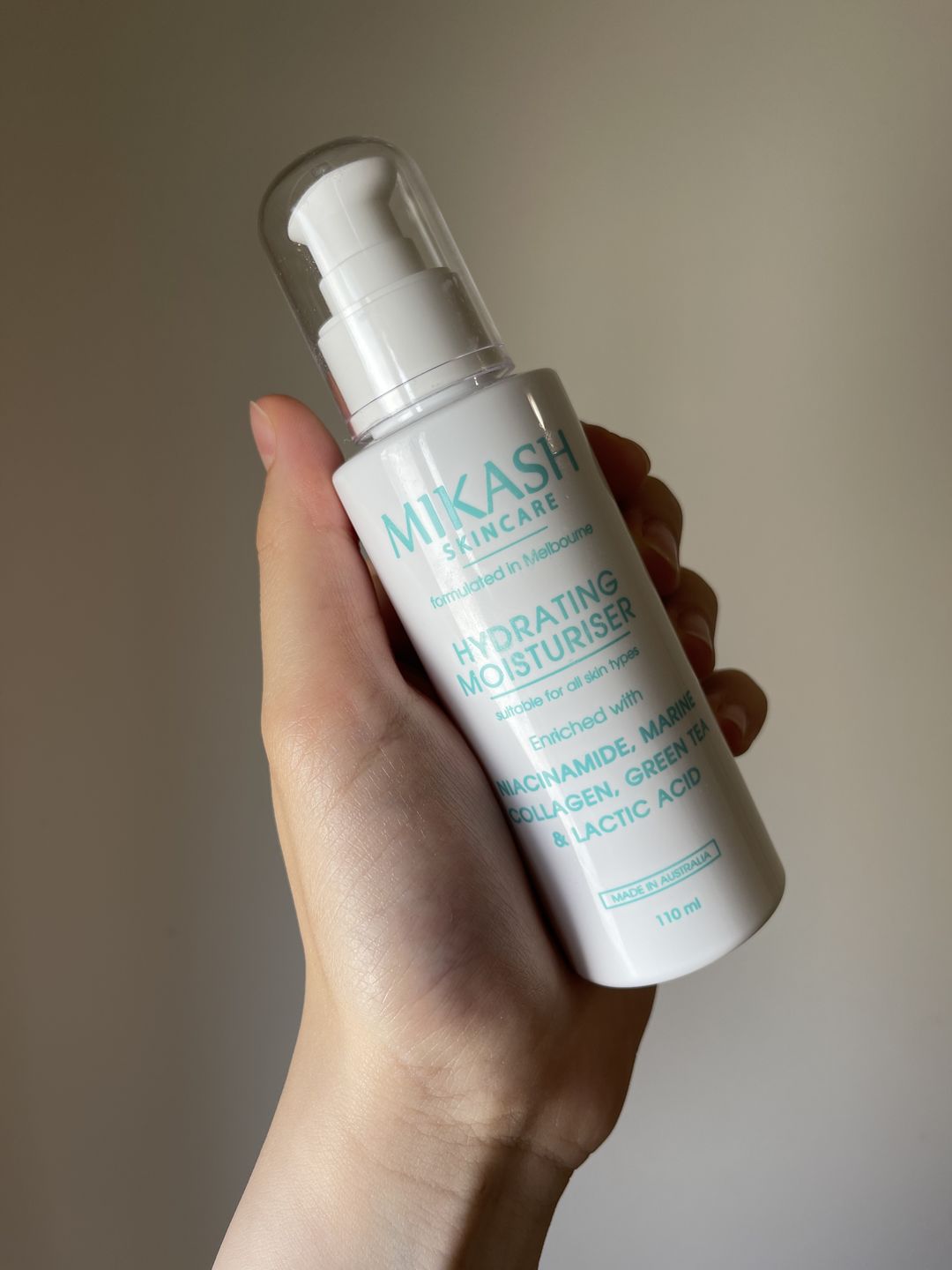 Customer photo review of Hydrating Face Moisturiser