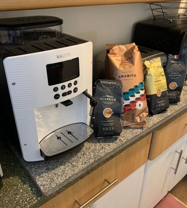 Customer photo review of Occaffe Grano Crema E Aroma 100% Arabica 250 Grs