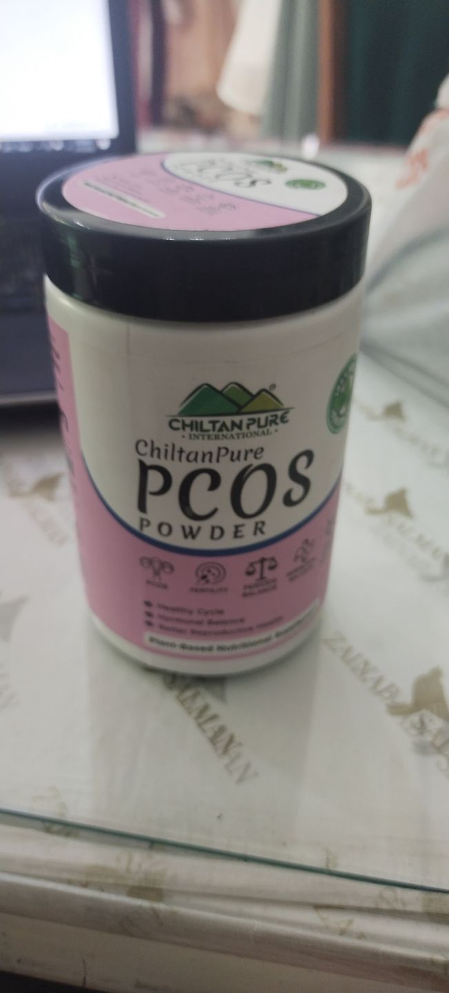 Customer photo review of PCOS Powder – 100% Natural Nutritional Supplement | Hormonal and Ovarian Support for Women