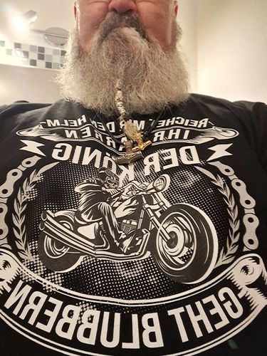 Customer photo review of Der König geht blubbern - T-Shirt