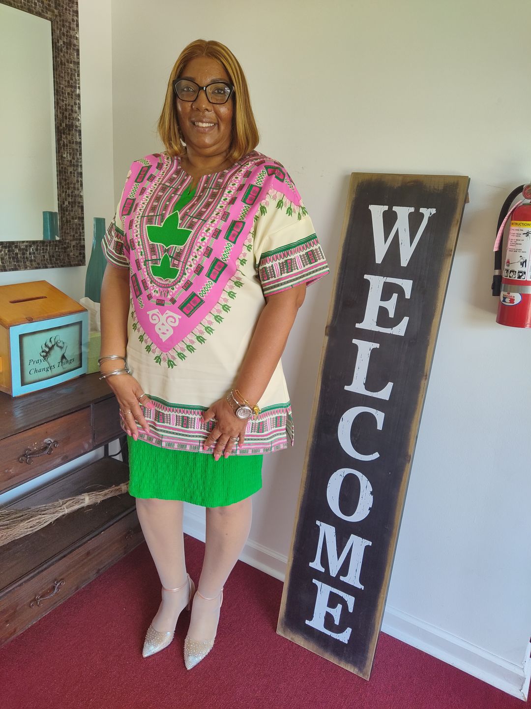 Customer photo review of Dashiki Shirt- AKA