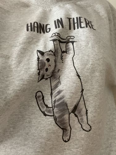 Customer photo review of Hang In There (Cat)