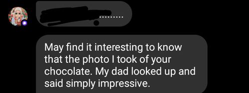 Customer photo review of Budapest Truffles