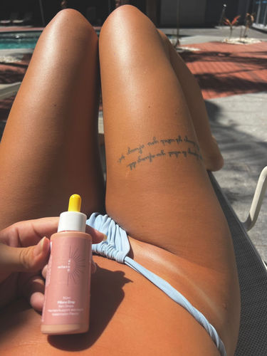 Customer photo review of Ultimate Tan Bundle