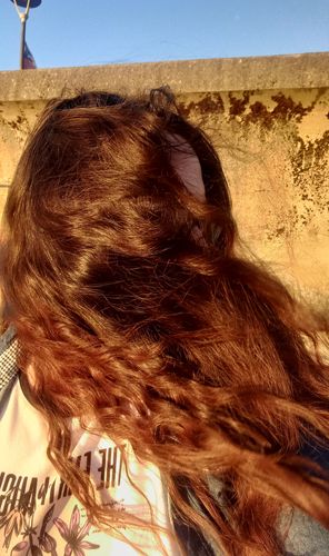 Reseña con foto de un cliente sobre Pack Rubios/Cobrizos Dorados (Henna + Cassia)