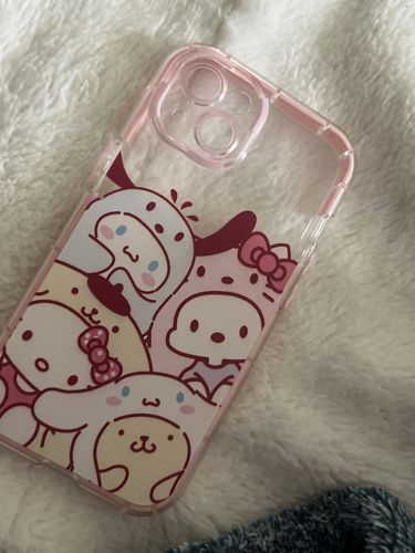 Customer photo review of Sanrio Cinnamonroll Hello Kitty Soft Phone Cases For iPhone 13 12 11 Pro Max XR XS MAX 8 X 7 SE 2020 Lady Girl Anti-drop Cover