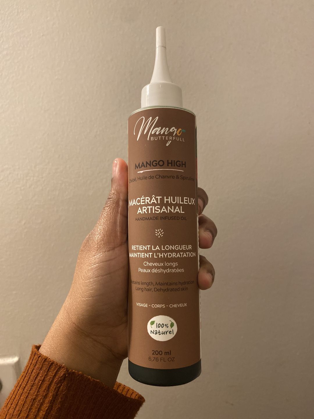 Customer photo review of Macérât huileux artisanal HIGH